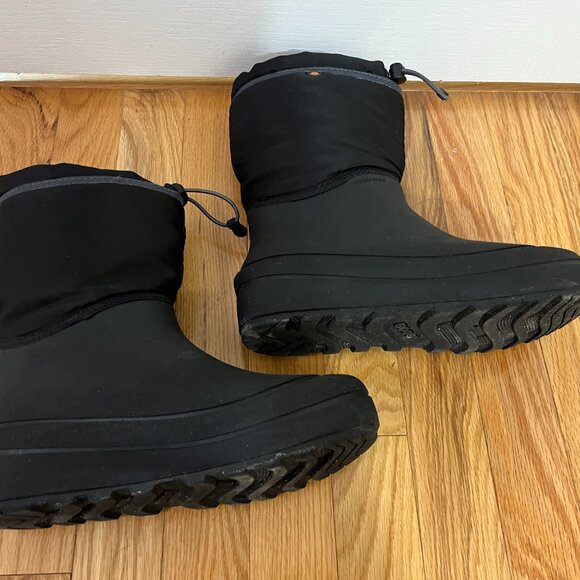 Bogs Kids' Snow Boots Snow Shell Size 5 Black - Picture 4 of 9